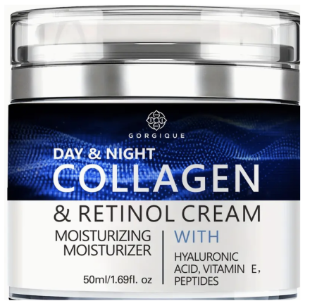 Collagen Cream For Face With Retinol And Hyaluronic Acid